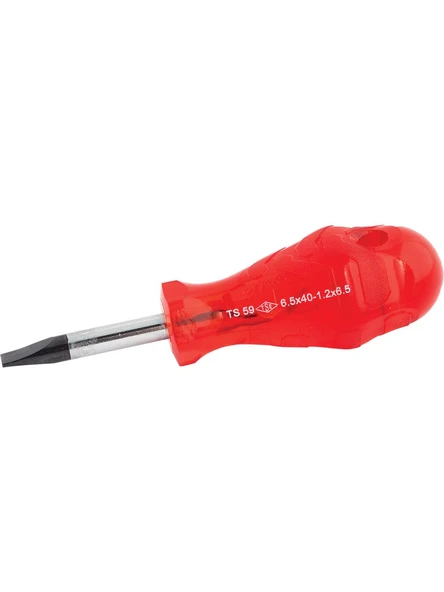 Izeltaş 4110 Kraft Seri Düz Uçlu Topaç Tornavida (6X40) ürün görseli 1