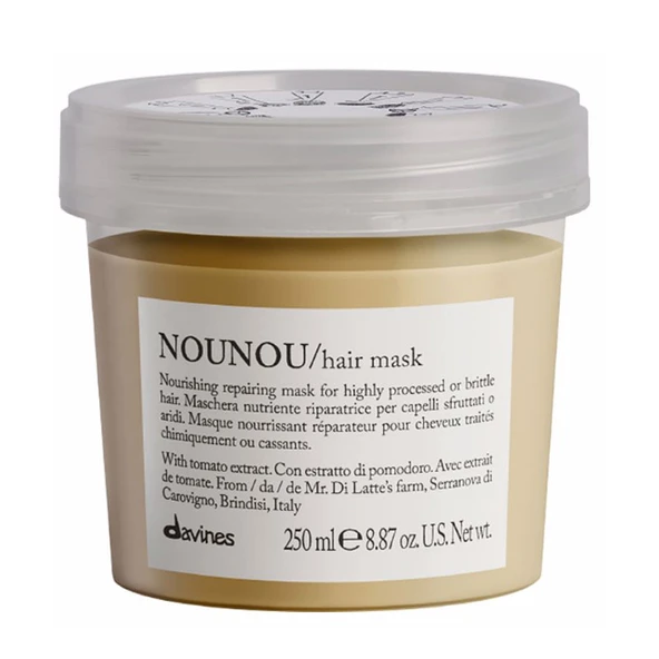 Davines Nounou Besleyici Koruyucu Saç Maskesi 250ml ürün görseli 1