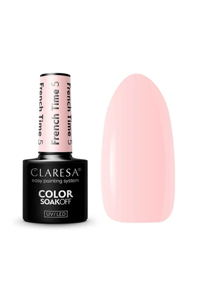 Claresa Kalıcı Oje French Time Yarı Şeffaf Pembe 05 5gr ürün görseli 1