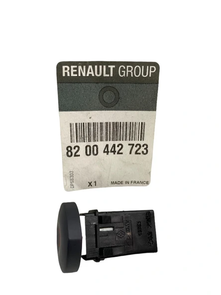 Dörtlü Flaşör Düğmesi Renault Clio 2 HB 8200442723 MAİS ürün görseli 1