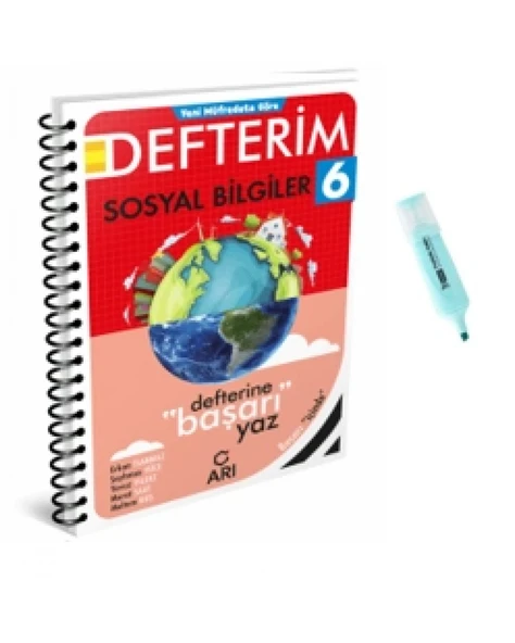 6.Sınıf Sosyal Bilgiler Akıllı Defterim (Yeni Müfredat) ürün görseli 1