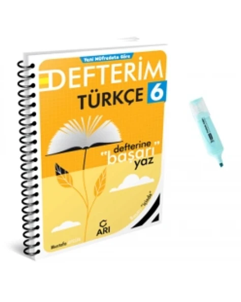 6.Sınıf Türkçe Akıllı Defterim (Yeni Müfredat) ürün görseli 1