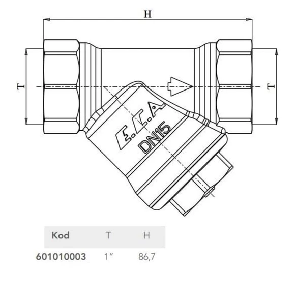 Eca 1 Filtre  601010003 - Resim 2