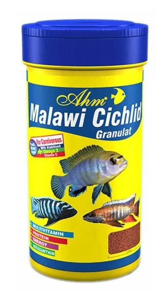 Ahm Malawi Cichlid Granulat Balık Yemi 250 ml ürün görseli 1