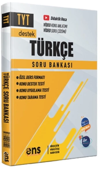 TYT Türkçe Destek Soru Bankası ENS Yayıncılık ürün görseli 1