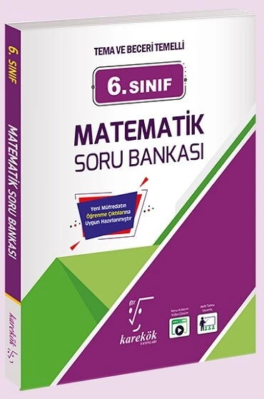 6.Sınıf Matematik Soru Bankası Karekök Yayınları ürün görseli 1