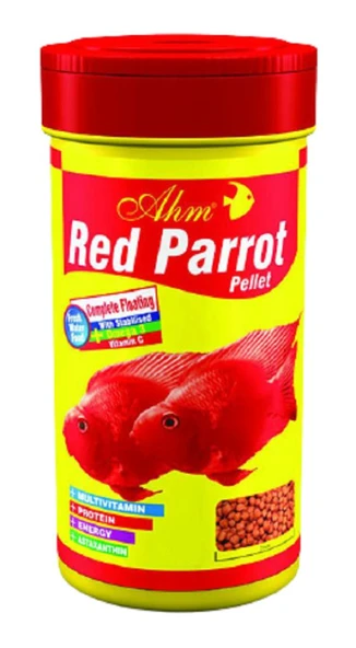 Ahm Red Parrot Pellet Balık Yemi 1000 Ml ürün görseli 1