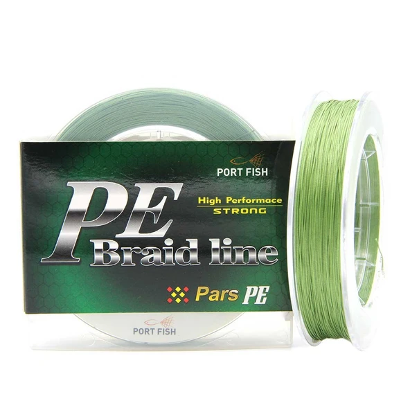 PortFish Pars 8 Kat İp Olta Misinası  YEŞİL 300 MT 0,36 MM ürün görseli 1