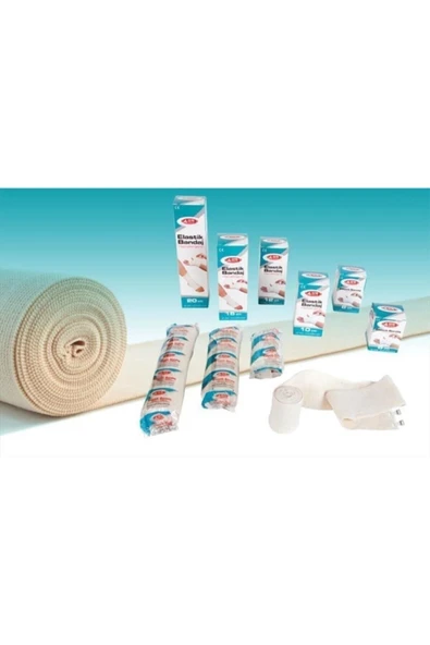 Ten Rengi Tıbbi Elastik Bandaj 12cm ürün görseli 1