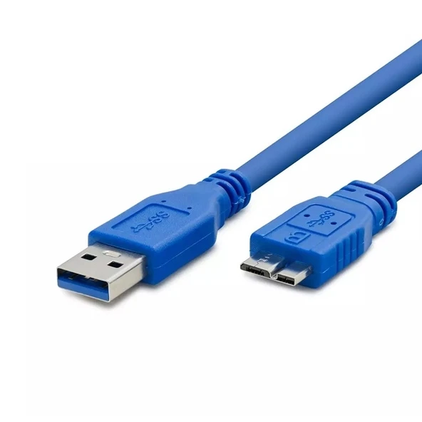 Hadron Hdx7503 Usb3.0 To Note4 Harddisk Kablosu 50Cm Mavi ürün görseli 1