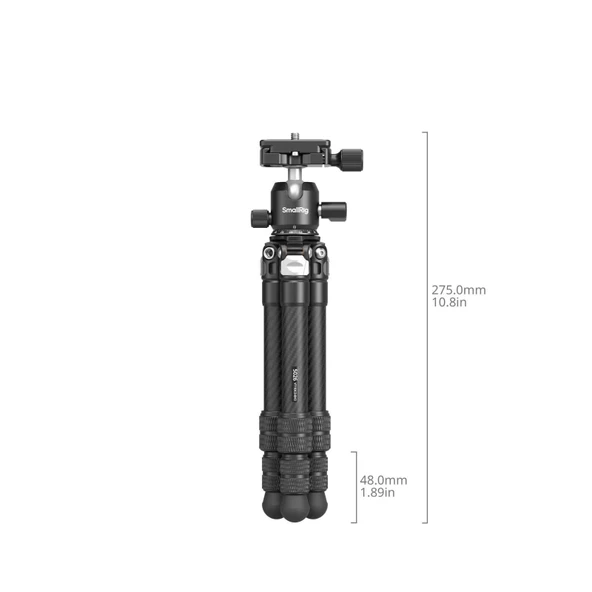 SmallRig 5026 Karbon Fiber Cep Tripod Seti - Resim 2