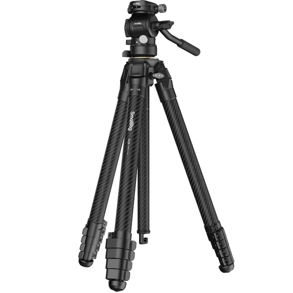 SmallRig 5028 Taşınabilir Karbon Fiber Seyahat Tripod Seti ürün görseli 1