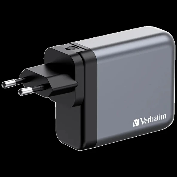 Verbatim 32203 - V GNC-140 GaN Charger 140W 3-USB-C / 1-USB-A  Çıkışa Sahiptir ürün görseli 1