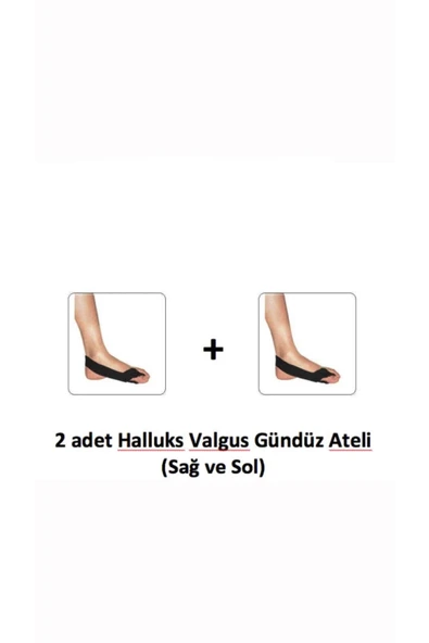 HALLUKS VALGUS GÜNDÜZ ATELİ SAĞ VE SOL ürün görseli 1