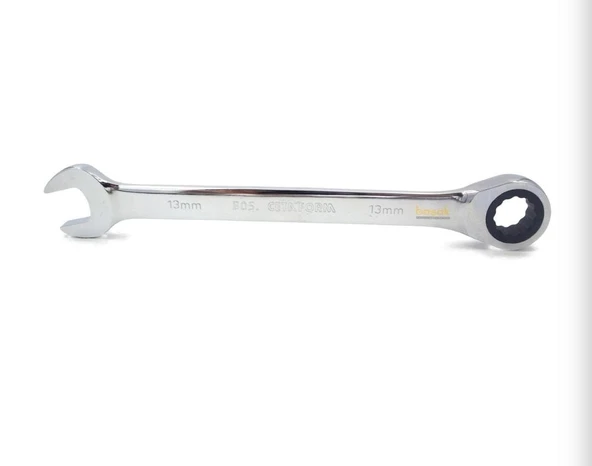 13 Mm Tekli Cırcırlı Kontra Anahtar Kombine ürün görseli 1