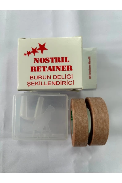 BURUN ŞEKİLLENDİRME APARATI RETAINER 2-8 NUMARA BURUN BANDI HEDİYELİ ürün görseli 1
