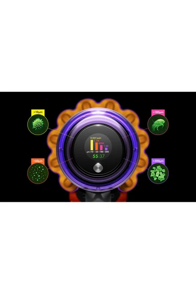 Dyson V15 Detect Absolute Şarjlı Dikey Süpürge - Resim 5
