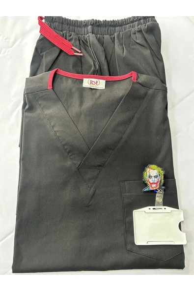 DOKTOR HEMŞİRE SCRUBS ÜNİFORMA LİGRALI - Resim 2