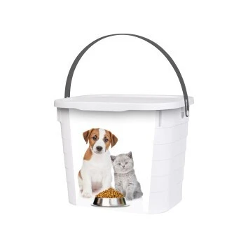 Herevin 7,3 lt Köpek & Kedi Desenli Mama Kutusu 219 mm x 270 mm x 212 mm ürün görseli 1