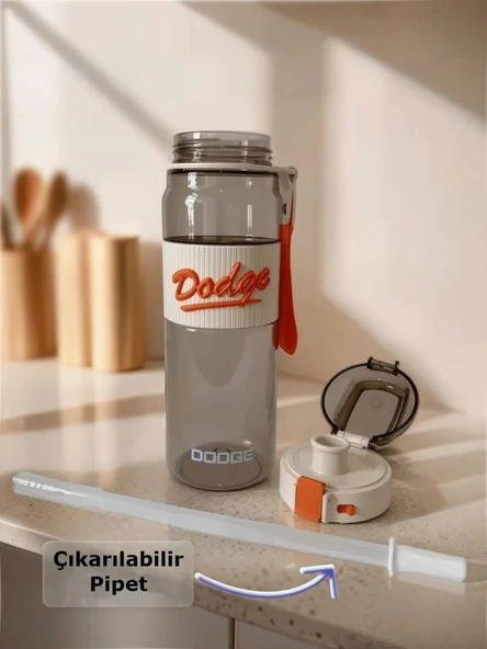 Dodge Su Matarası Tritan Beyaz 850Ml - Resim 4