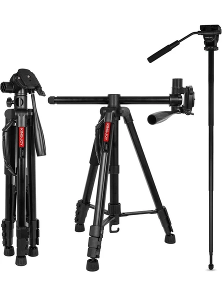 Kingjoy VT-890H  Deve Boyu Tripot - Resim 3