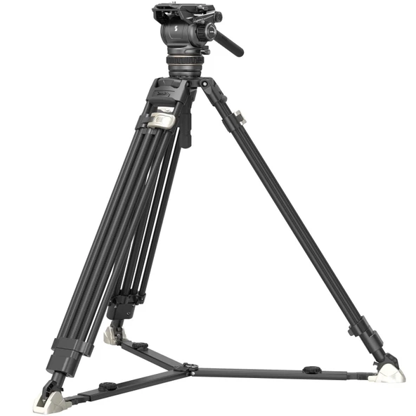 SmallRig AD-120 4463 Ağır Hizmet Tipi Karbon Fiber Tripod Seti ürün görseli 1