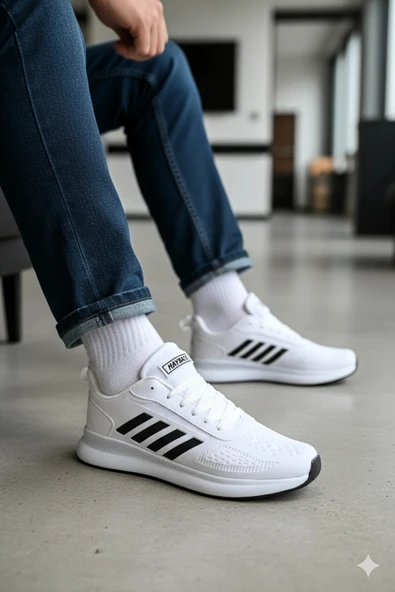 Mayback Unisex Spor Ayakkabı 36-40 Beyaz ürün görseli 1