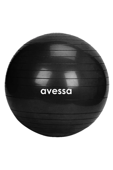 Avessa Bpt-75 Pilates Topu 75 Cm Siyah ürün görseli 1