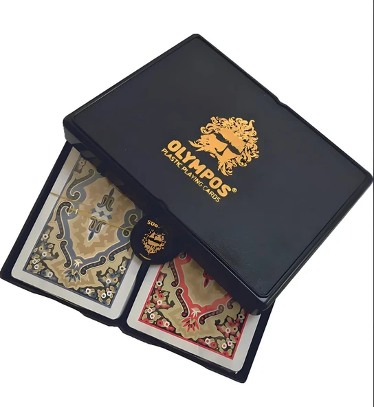 Olympos Iskambil Oyun Kağıdı - Playing Cards - BRİÇ OYUN KAĞIDI ürün görseli 1