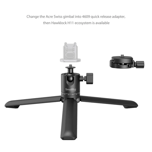 SmallRig 4630 Metal Masaüstü Tripod - Resim 4