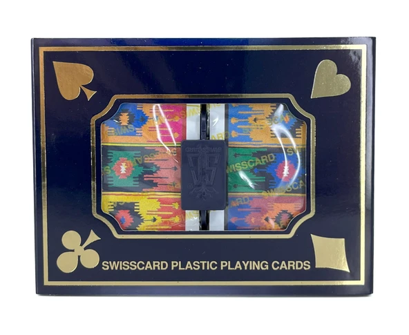 PTTAVM: Swisscard Plastik İskambil - Oyun Kartı Destesi Model: 4