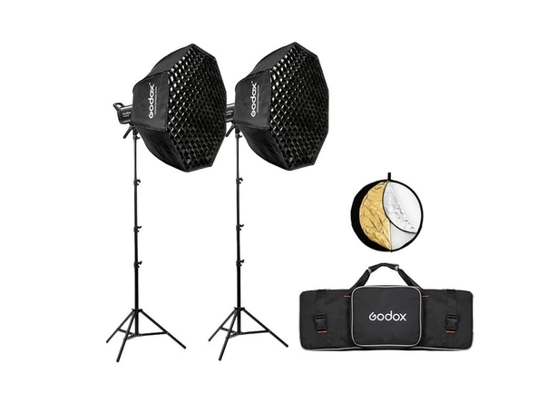 Godox SL60II Bi 60W Bi-Color LED Video Işığı  2'li Kit ürün görseli 1
