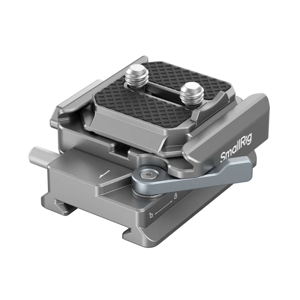 SmallRig 4639 DJI RS 2 / RSC 2 / RS3 / RS 3 Pro / RS4 / RS4 Pro için  HawkLock H38 Arca-Swiss Hızlı Çıkarma Plakası ürün görseli 1