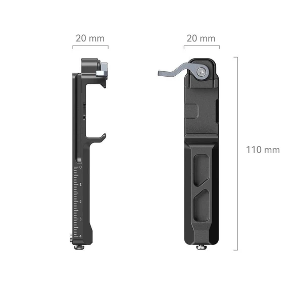 SmallRig 4196 DJI RS 3 Mini  için  Genişletilmiş Dikey Kol - Resim 3