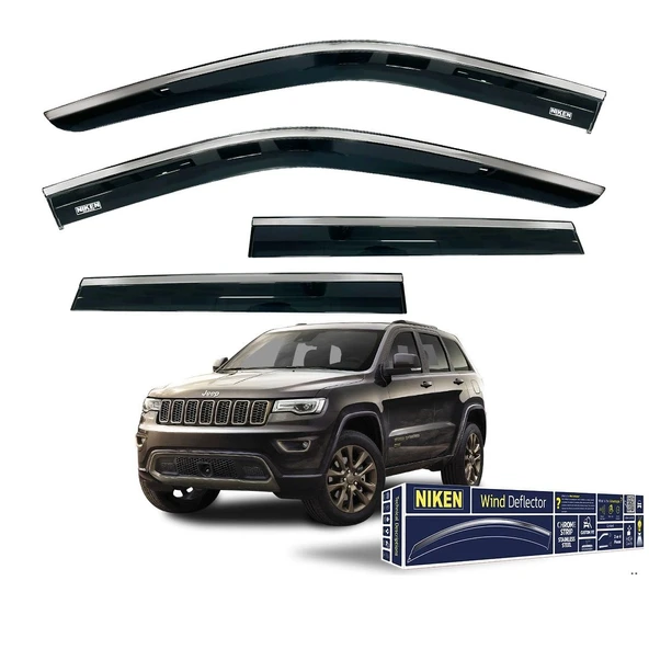NİKEN Jeep grand cherokee cam rüzgarlığı kromlu niken 2011 / 2021 ürün görseli 1