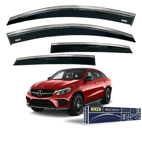 NİKEN Mercedes gle coupe cam rüzgarlığı kromlu niken 2015 / 2019 ürün görseli 1