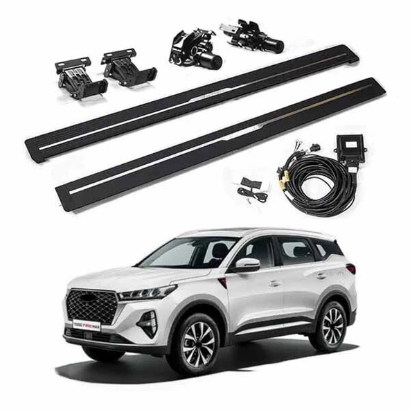 AUTOGP Chery tiggo 7 yan basamak koruma elektrikli katlanır 2021+ ürün görseli 1