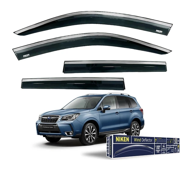 NİKEN Subaru forester cam rüzgarlığı kromlu niken 2018+ ürün görseli 1