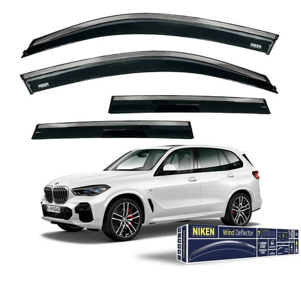 NİKEN Bmw x5 g05 cam rüzgarlığı kromlu niken 2020+ ürün görseli 1
