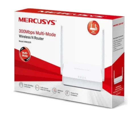 Mercusys MW302R 300 Mbps 2.4 Ghz Kablosuz N Router ürün görseli 1