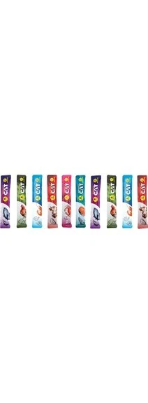 EuroGold Cat Karışık Sıvı Kedi Ödülü Creamy 10 adet x 15 gr ürün görseli 1