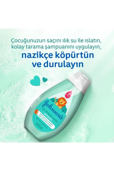 Johnson's Baby Şampuan Söz Dinleyen Saçlar 200 ml - Resim 3