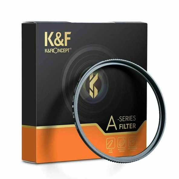 K&F Concept 49mm NANO-A SERIES MC-UV Slim Filtre ürün görseli 1