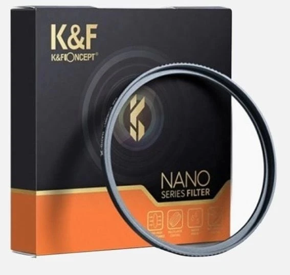 K&F Concept 86mm NANO-X MCR-UV 28 Çok Katmanlı Kaplamaya sahip  Koruma Filtresi 8K Ultra HD ürün görseli 1