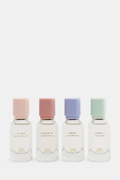 ZARA NUDE COLLECTION DISCOVERY SET 4X15M (0.5 FL. OZ). ürün görseli 1