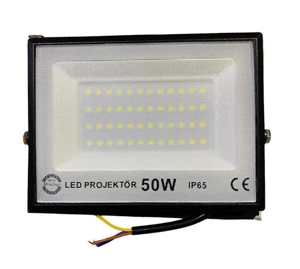 Opto Minisun 50w Beyaz 6500k Slim Led Projektör ürün görseli 1