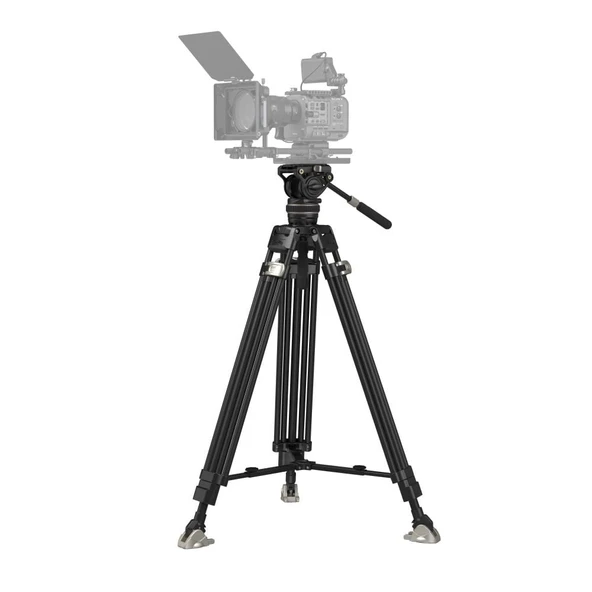 SmallRig 3989 AD-100 Video Kamera Karbon Fiber Tripod Kiti ürün görseli 1