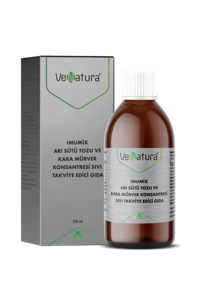 VeNatura Imumix Arı Sütü Tozu ve Kara Mürver Sıvı 150ml ürün görseli 1