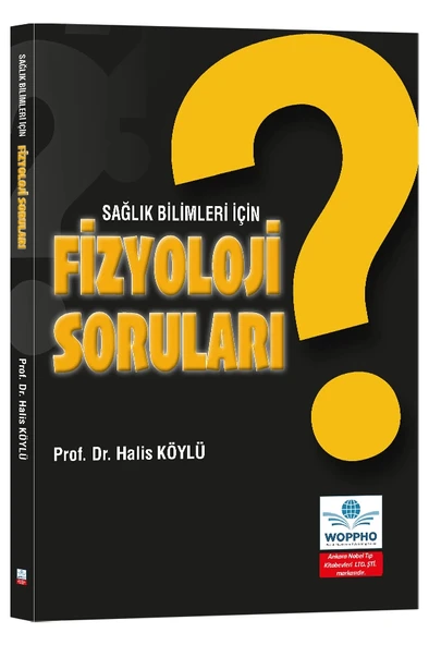 Sağlık Bilimleri İçin Fizyoloji Soruları ürün görseli 1