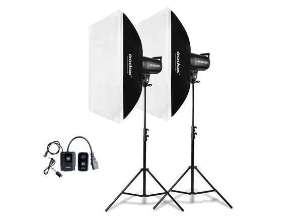 Godox SK400II 2'li Flaş Seti ürün görseli 1